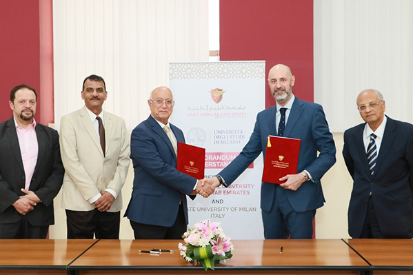 Gulf Medical University Collaborates With the University of Milan