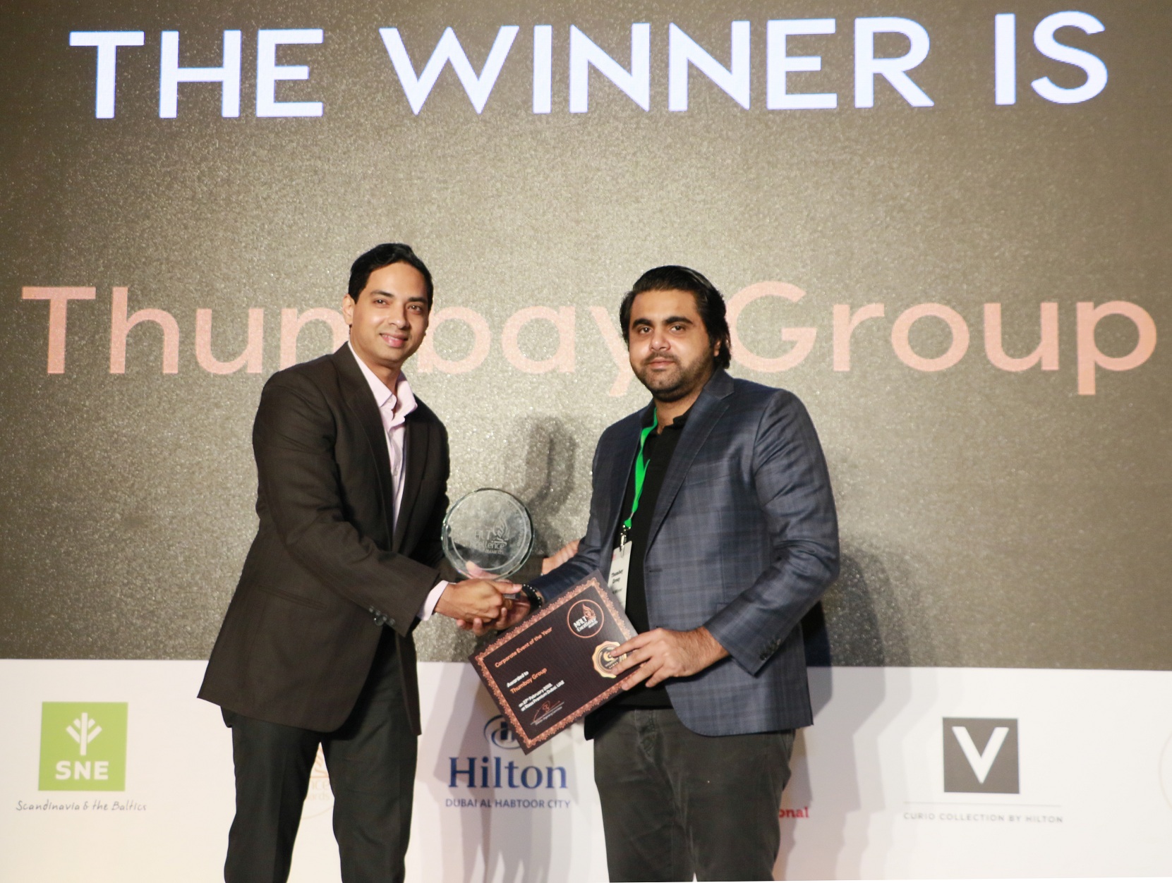 Thumbay Group Receives Corporate Event of the Year Award at the Malt Excellence Awards 2019