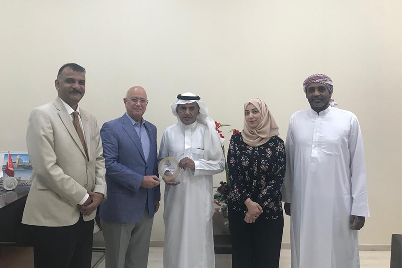 The Delegation From the Saudi Cultural Attache Visits Gulf Medical University