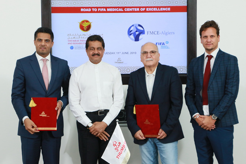 Thumbay Physical Therapy & Rehabilitation Hospital Initiates Fifa Medical Center of Excellence Accreditation Process