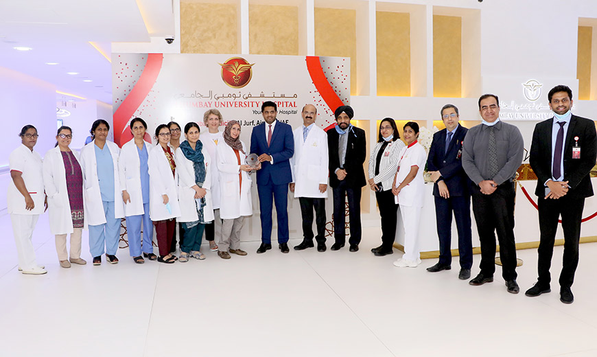 Thumbay University Hospital’s Center for Obstetrics and Gynaecology Celebrates 1000 Births within a Year of Opening