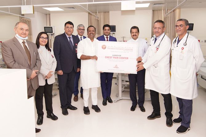 Thumbay University Hospital launches Chest Pain Center to bring top-notch Emergency Cardiology Care