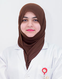 Ms. Safa Mushtaq, Clinical Dietitian in Clinical Nutrition Department at Thumbay University Hospital